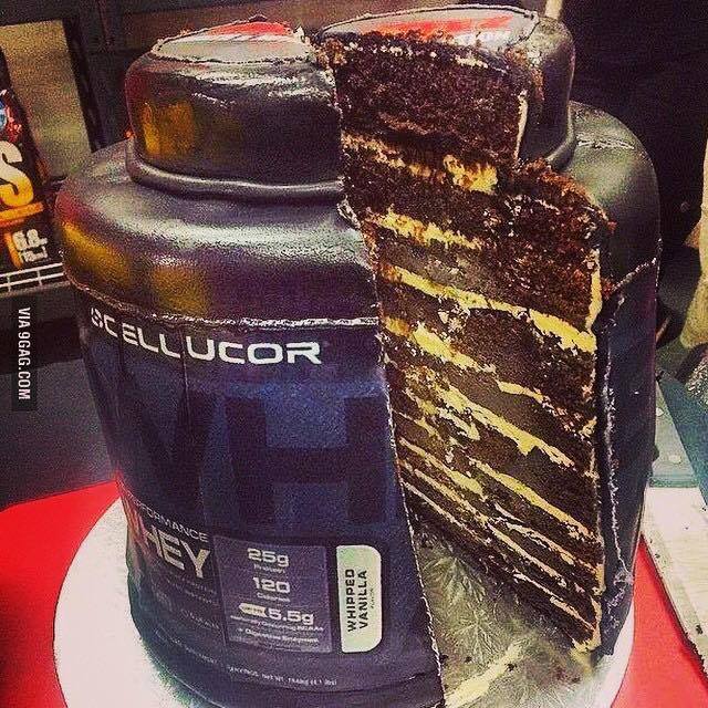 gluconeogenesis wont kick you out of ketosis, protein tub cake image