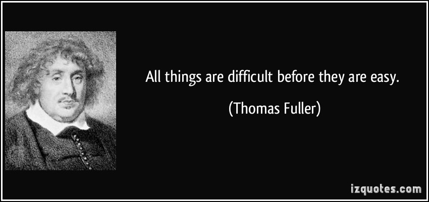 quote about difficult things